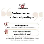 Casa de Férias Cozyduplex 4-5 Pers & Bebe Dans Le Centre Saint-André-de-Cubzac