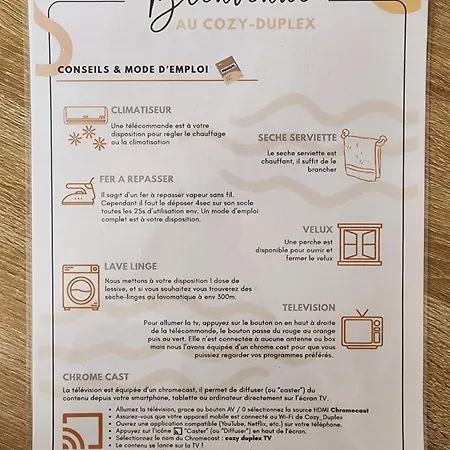 Cozyduplex 4-5 Pers & Bebe Dans Le Centre Dom wakacyjny Saint-André-de-Cubzac