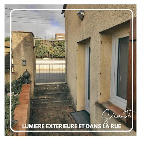 Cozyduplex Calme Et Climatise Au Centre Сasa de vacaciones Saint-André-de-Cubzac