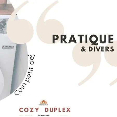 Сasa de vacaciones Cozyduplex Calme Et Climatise Au Centre