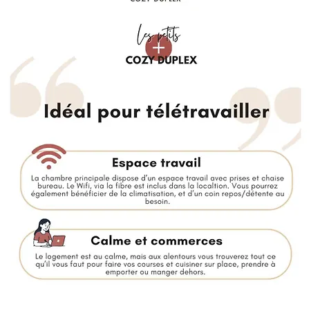 Cozyduplex Calme Et Climatise Au Centre