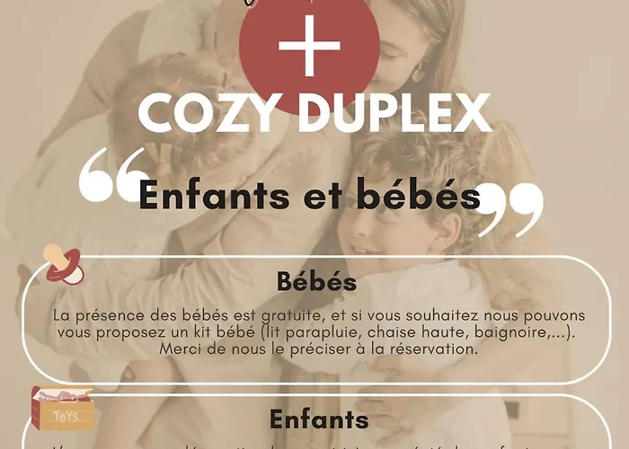 Cozyduplex 4-5 Pers & Bebe Dans Le Centre * Saint-André-de-Cubzac