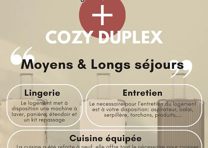 Cozyduplex 4-5 Pers & Bebe Dans Le Centre Saint-André-de-Cubzac