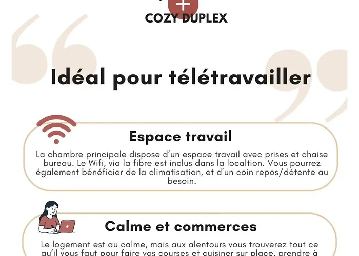 Cozyduplex 4-5 Pers & Bebe Dans Le Centre